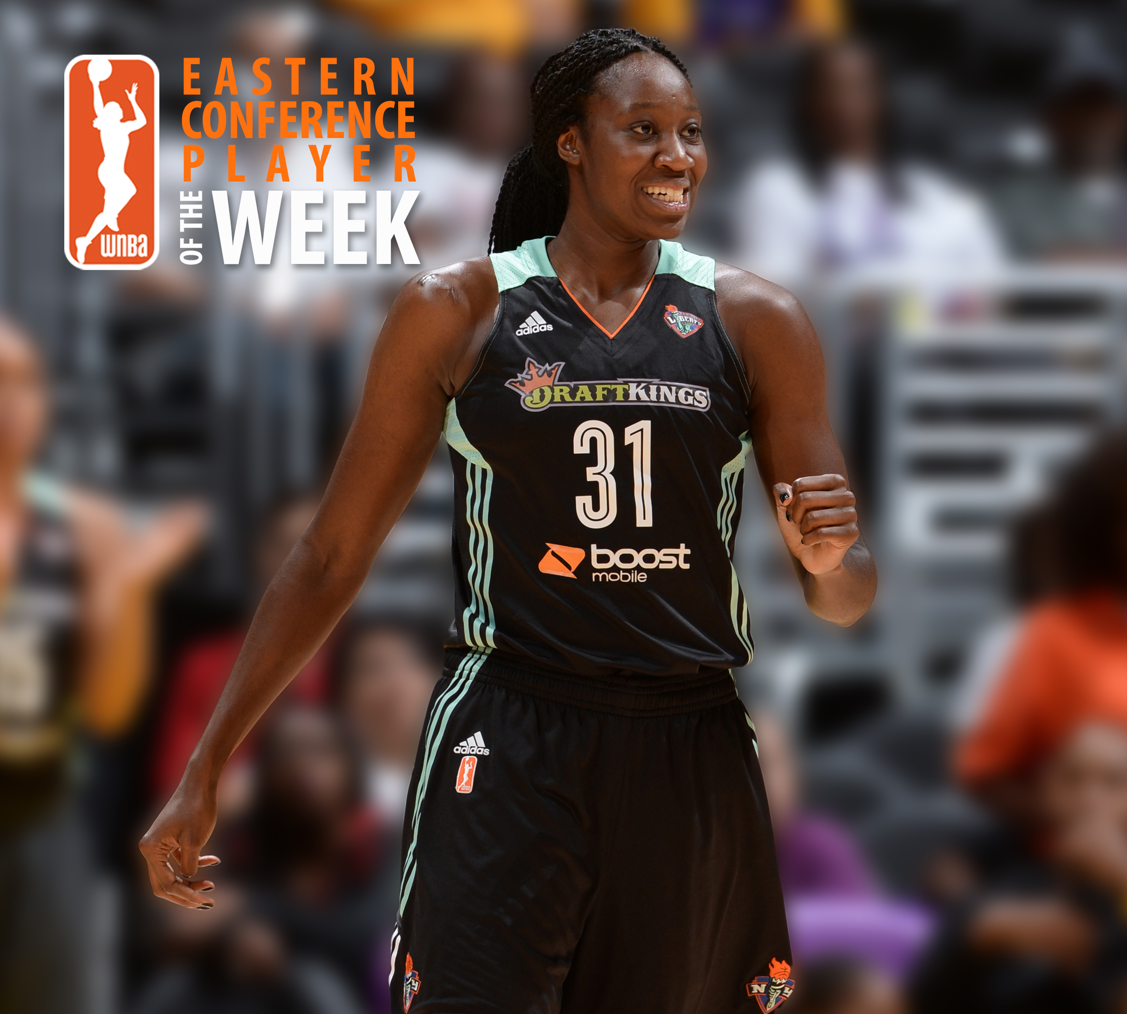 Tina Charles Repeats as Eastern Conference Player of the Week